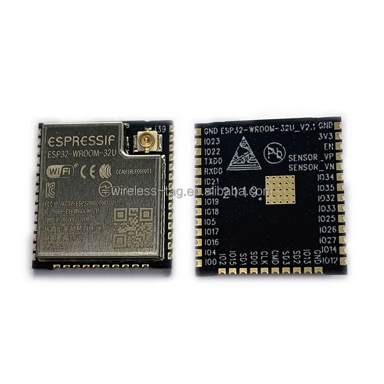 espressif original esp32 module ESP32-WROOM-32U Wi-Fi+BT+BLE MCU module AP6212 Dual Core ESP32-D0WDQ6 chip U.FL antenna