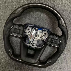 Volante de Fibra de Carbono para <span class=keywords><strong>Toyota</strong></span> LC200 LC300 Hilux Fortuner Camry Land Cruiser GR Corolla <span class=keywords><strong>Hiace</strong></span> 86 Sport - Product Image 2