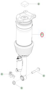 BAINEL Rear Left Air Spring for TESLA <strong>Model</strong> <strong>S</strong> 2022- OE 1420461-00-F 1420462-00-D REMANUFACTURED - Product Image 6