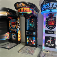 Jeux à pièces écran Boxer Machine jeu d'arcade Machine d'entraînement de boxe Machine de jeu de boxe
