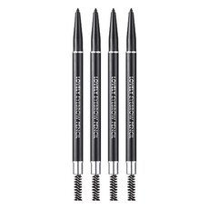 Tony Moly graziosa matita per sopracciglia n. 1 nera Double testing Gel per sopracciglia lunga durata potenziatore colorato 4ea confezione 0.1g - Product Image 1