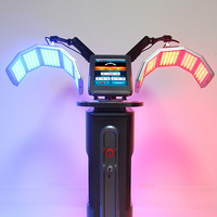 Masque infrarouge pour le traitement de l'acné du visage, éclaircissement de la peau, élimination des rides, 7 couleurs, rajeunissement de la peau, spa, PDT, machine de luminothérapie LED