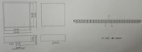 Barre lumineuse LED RVB carrée professionnelle 40x40mm, panneau diffuseur pour éclairage d'ambiance de boîtier PC, utilisée par les fabricants