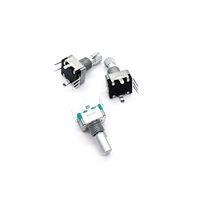 Potentiomètre rotatif à 360 degrés pour mesure de Code, bouton-poussoir EC11, 5 broches, longueur de poignée 20mm