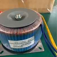 Transformateur toroïdal 300W 220V 24V, alimentation électrique, préamplificateurs, basse fréquence, haute puissance, monophasé, haute tension