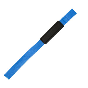 Sangles de musculation rembourrées en SBR antidérapantes, sangles de poignet confortables en polycoton pour la musculation et les entraînements en salle de sport - Product Image 2