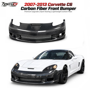 Pare-chocs en fibre de carbone C6, pare-chocs avant en fibre de carbone pour <span class=keywords><strong>Corvette</strong></span> C6 2005-2013 (Modification) - Product Image 1