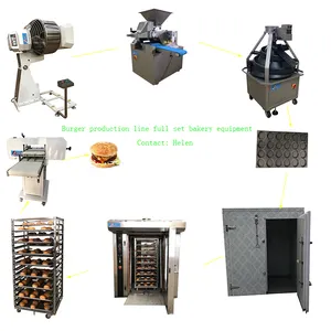 Hamburger Maken Machine Groothandel Bakkerij Apparatuur Broodjes