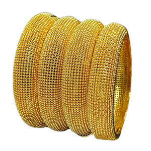 <span class=keywords><strong>Bracciale</strong></span> da <span class=keywords><strong>donna</strong></span> placcato <span class=keywords><strong>oro</strong></span> <span class=keywords><strong>24k</strong></span> con chiusura intagliata tridimensionale, stile ufficio/carriera, design mediorientale, in lega inossidabile - Product Image 1