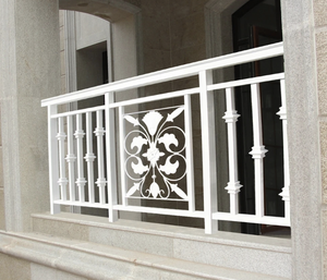 Garde-corps de balcon en <span class=keywords><strong>fer</strong></span> pour Villa, cour résidentiel, balustrade de <span class=keywords><strong>baie</strong></span> vitrée, garde-corps de balcon en <span class=keywords><strong>fer</strong></span> européen - Product Image 5