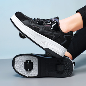 Patins à roulettes en mesh légers pour enfants avec roues lumineuses - Product Image 3