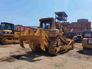 รถดันดิน CAT D7R มือสอง น้ำหนักใช้งาน 20.3 ตัน เครื่องยนต์ C12 หกสูบ พร้อมริปเปอร์ สำหรับงานวิศวกรรมเทศบาล - Product Image 2