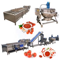 Ligne de production de sauce tomate et de miel entièrement automatique multifonctionnelle à grande vitesse