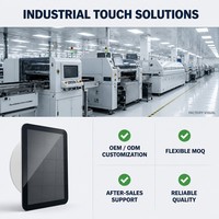 Pantalla Táctil HMI Impermeable de 22 Pulgadas para Raspberry, Monitor LCD para Exteriores Legible Bajo la Luz Solar, Panel de Pantalla Táctil