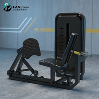 Presse à jambes horizontale professionnelle, équipement de musculation durable, machine d'entraînement de force pour les quadriceps, les fessiers et les mollets