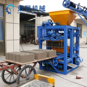 Fabrik Direkt vertrieb <span class=keywords><strong>Qt4</strong></span>-24 Profession elle Batch Beton Ziegel herstellung Maschine Fabrik Preis - Product Image 6