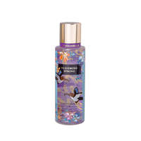 Brume corporelle longue durée écologique Scenabella Designer 250ml, parfum féminin aux senteurs fruitées et florales, vente en gros OEM ODM