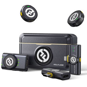 Combo de Micrófono Dinámico Inalámbrico de Solapa Hollyland Lark M2 con Cancelación de Ruido para IOS Transmisiones en Vivo Vlogging Conector de 3.5mm - Product Image 2