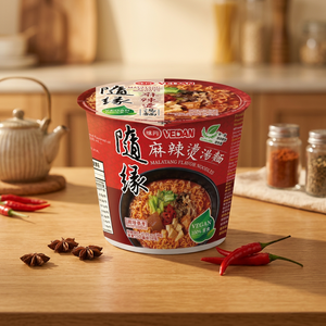 Soupe de nouilles chinoises VEDAN VEGGIE CHOICE-MALATANG (en gobelet) - Product Image 1