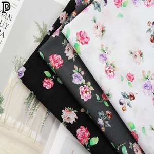 Benang <span class=keywords><strong>Bali</strong></span> Katun 60*60 Kustom Kain Cetak Digital Bunga Kecil - Product Image 6