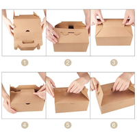 Alimenti all'ingrosso della fabbrica scatole regalo a timpano 6.2X3.5X3.5 pollici trattare le chicche favoriscono scatole di caramelle per feste di compleanno per bambini