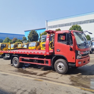 <span class=keywords><strong>Prix</strong></span> d'usine – Camion de dépannage Dongfeng 7 tonnes avec grue, plateau et grue de sauvetage routier, à vendre - Product Image 3
