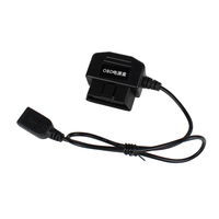 Câble OBD pour la surveillance du stationnement du module USB d'extraction de puissance sans perte + coupure de courant à double mode lors de l'arrêt ACC
