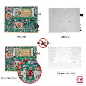 Máy gây nhiễu đa băng tần SDR RF chống máy bay không người lái, phạm vi rộng 30-6000Mhz, công suất 30w/50w/100w/150w/200w - Product Image 2