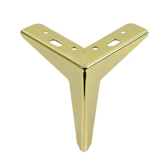 Высококачественная китайская мебель для шкафа с золотым покрытием, металлические железные ножки, кухонный столик, кофейные ножки, диван