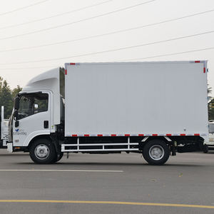 Nouveau modèle Isuzu ELF M100 4x2 <span class=keywords><strong>Camion</strong></span> diesel Moteur 4K <span class=keywords><strong>Camion</strong></span> à benne de 1 à 5 tonnes Euro 6 Conduite à gauche Fourgon pour le transport du ciment - Product Image 5