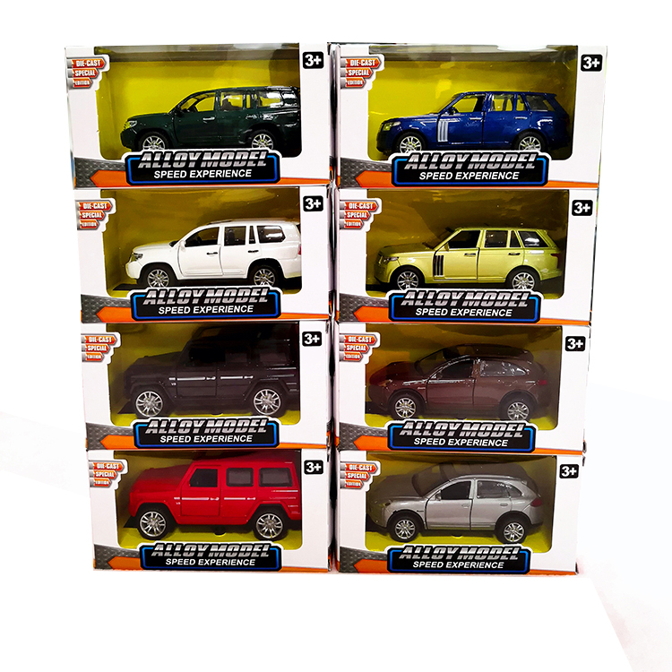 Литая игрушка, скоростной опыт, тяговые автомобили, модели автомобилей из металлического сплава