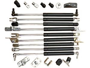 यूनिवर्सल आयरन फ्रंट/रियर ट्रंक टेलगेट बूट शॉक लिफ्ट स्ट्रैट समर्थन कार गैस स्प्रिंग ट्रंक बोनट हुड - Product Image 5