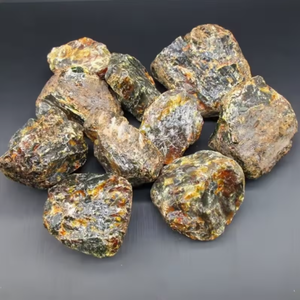 Venta al por Mayor de Piedras Ámbar Naturales en Bruto, <span class=keywords><strong>Gemas</strong></span> Semipreciosas de Resina de Árbol para Joyería y Decoración - Product Image 4