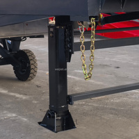 Ramp Hidrolik Portabel untuk Pemuatan Forklift & Truk - Ramp Halaman Bergerak yang Dapat Disesuaikan dengan Desain Keamanan