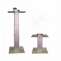 Pieds de table pneumatiques multifonctions Carriage |   Pieds de levage réglables pour conversion de camping-car à assise opposée
