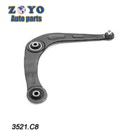 3520.G8 3521.C8 pièces de suspension de bras triangulaire de haute qualité bras de commande en acier pour Peugeot 206 CC (2D)