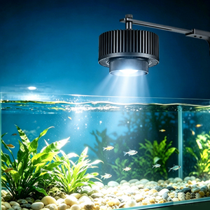 Éclairage d'<span class=keywords><strong>aquarium</strong></span> professionnel à focalisation réglable, <span class=keywords><strong>lampe</strong></span> <span class=keywords><strong>LED</strong></span> COB 38W <span class=keywords><strong>pour</strong></span> <span class=keywords><strong>aquarium</strong></span> avec support flexible en L <span class=keywords><strong>pour</strong></span> aquascaping de <span class=keywords><strong>nano</strong></span>-récifs - Product Image 5