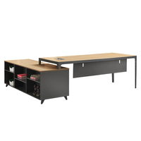 Table électrique Offre Spéciale One Dest avec tiroir latéral Verre de bureau