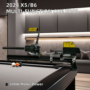 Machine à redresser les queues de billard multifonctionnelle en métal X5/B6 2024 pour billard et snooker, avec fonction de réparation de la pointe et de changement de ferrule - Product Image 4