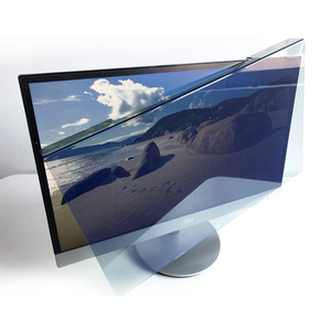 Pantalla de vidrio templado de luz azul para computadora portátil de escritorio de alto grado 3D protección ocular antiespía tablero acrílico colgante antichoque