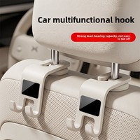 Crochet de voiture multifonctionnel en ABS pour dossier et appuie-tête, finition compacte innovante, autre modèle fabriqué en Chine CZGG-260527
