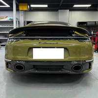 Diffuseur arrière en fibre de carbone sèche de style OEM modifié pour Porsche, lèvre arrière pour Porsche 992 Carrera S