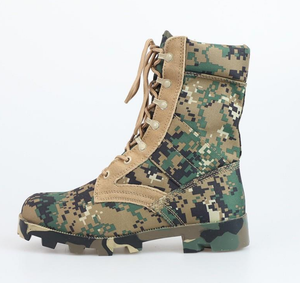 Botas de Senderismo HPLB917 para Deportes al Aire Libre en la Montaña, Camuflaje Digital para Selva y Bosque, Personalizadas y en Stock, Camuflaje CP, Botas de Selva Panamá - Product Image 1