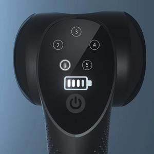 Pistola de masaje muscular de tejido profundo, masajeador de percusión de mano de 30 velocidades, pistola de masaje muscular de percusión Fascia - Product Image 2