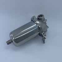Pré-Filtro de Água de Alta Pressão em Aço Inoxidável 304 para Uso Industrial, Carcaça de 5" x 2.5", Sistema de Tratamento de Líquidos
