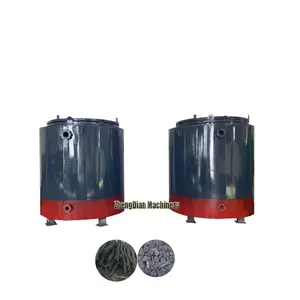 Rice husk carbonization furnace /Charcoal making machine price /Shisha charcoal making machine