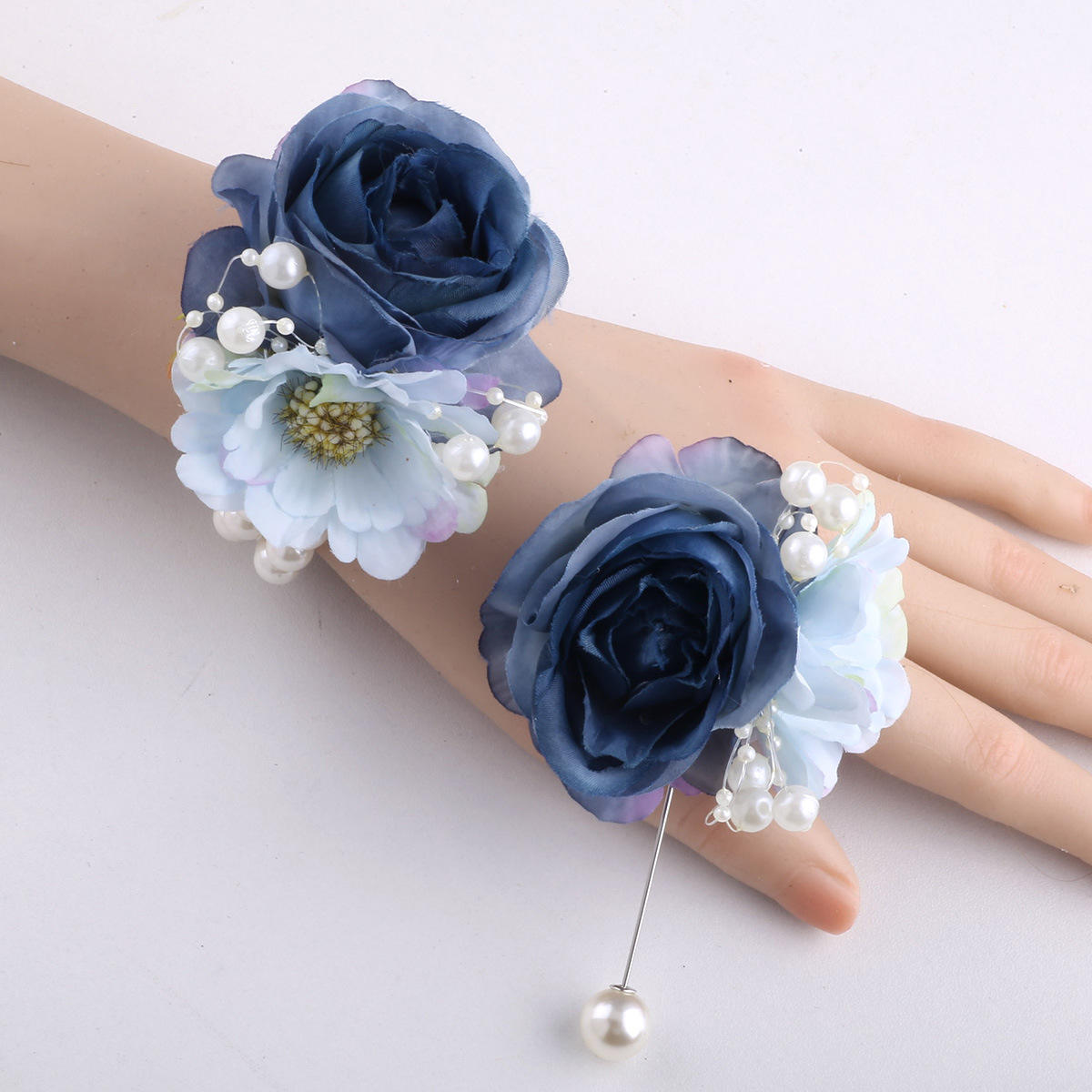 hand bracelet flower wedding