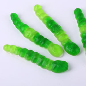Caramelos de Goma de Alta Calidad con Empaque Personalizable, Fabricante de Caramelos de Goma, Venta al por Mayor, Caramelos de Goma Halal con Forma de Oruga Verde - Product Image 6