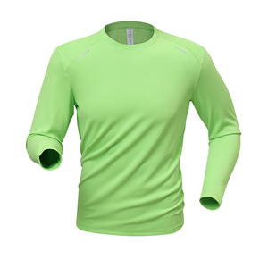 Magliette a Maniche Lunghe per <span class=keywords><strong>Uomo</strong></span> con Logo Personalizzato, Camicie ad Alta Elasticità per Ciclismo all'Aperto - Product Image 5