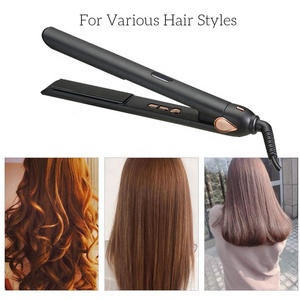 Chauffage rapide Salon professionnel céramique fer à lisser fer plat lissage bigoudi 2 en 1 pour les coiffures - Product Image 6